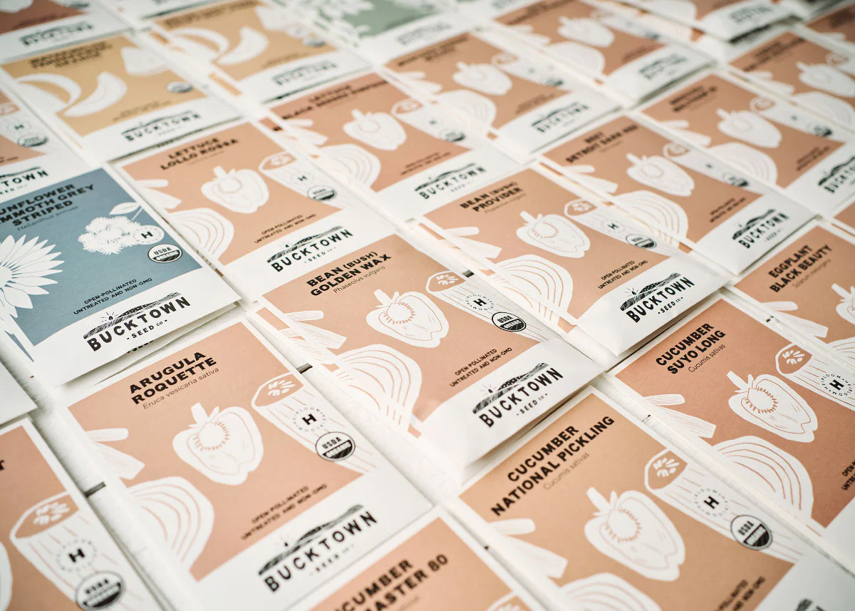 Emergency Seed Bank - Small - Organic Heirloom - Weidukt