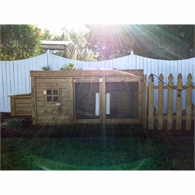 Herb Garden Coop Plans (up to 4 chickens) - Weidukt