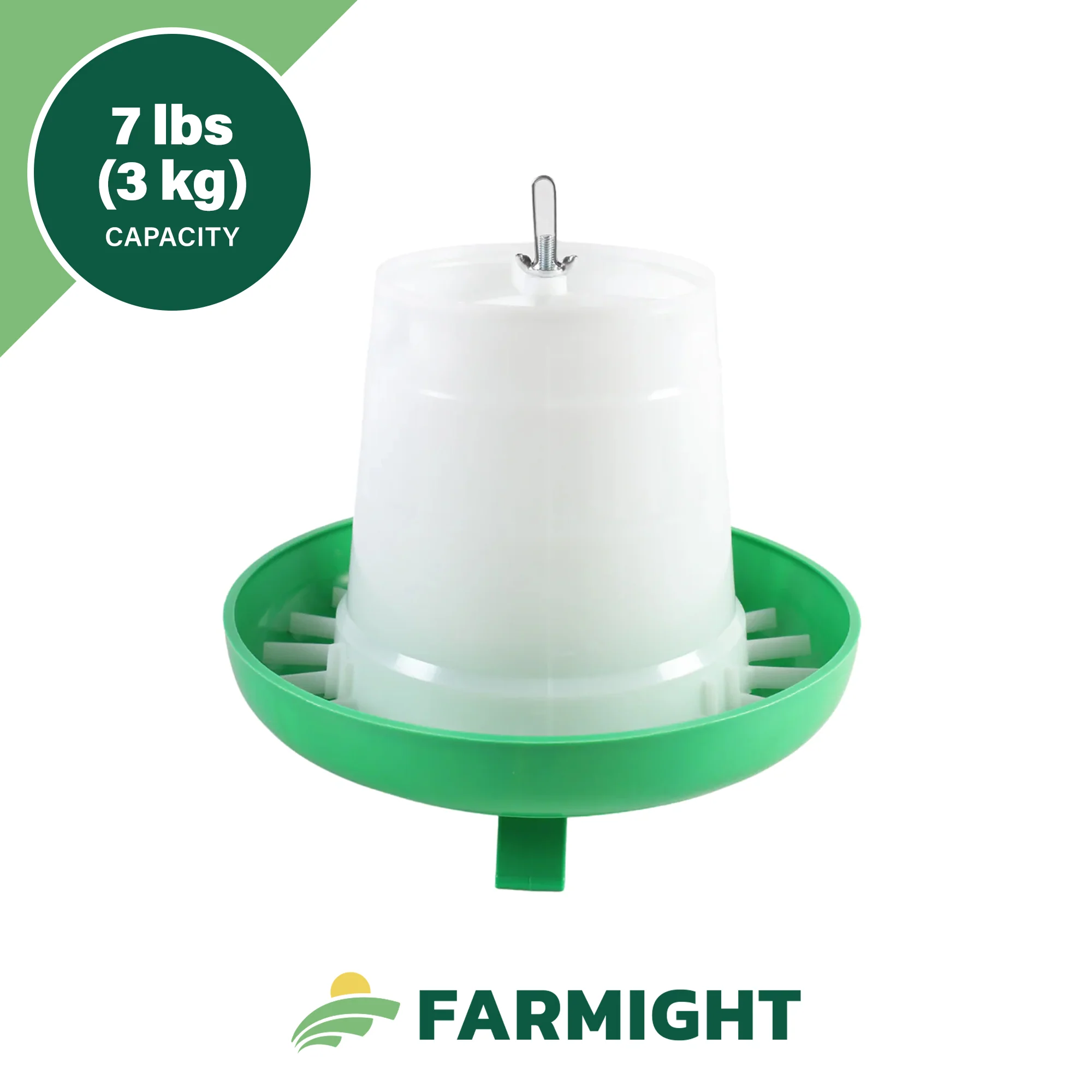 Farmight Open Top Hanging Feeder with Legs, 2 colors, 3 sizes - Weidukt