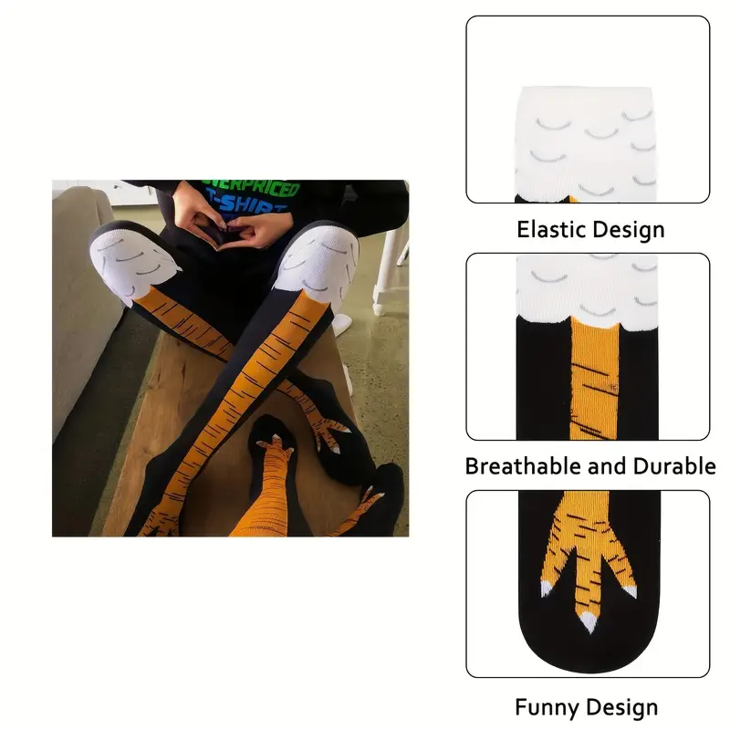 Novelty Chicken Paw Socks - Weidukt