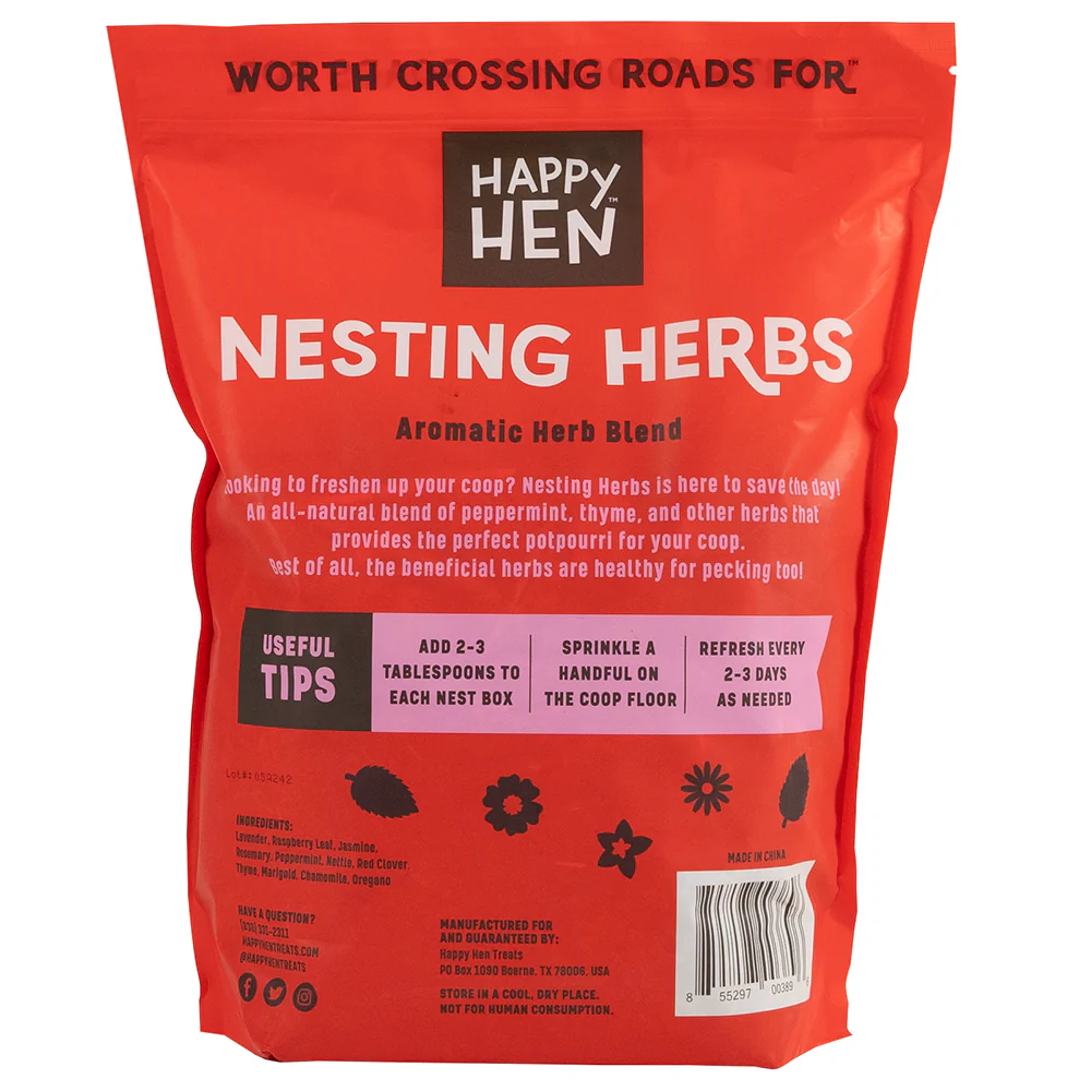 Happy Hen Treats Nesting Herbs - Weidukt