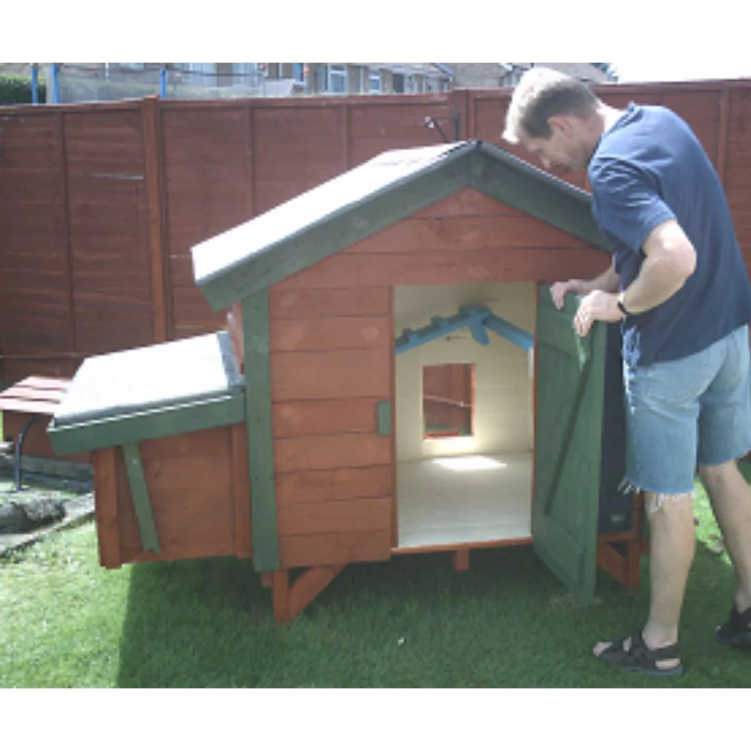 Pallet Wood Coop Plans (6-8 chickens) - Weidukt