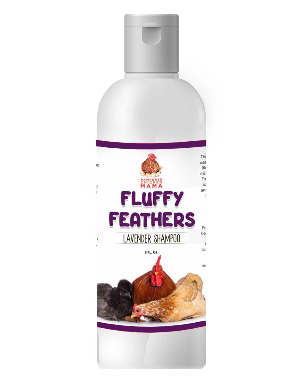 Fluffy Feathers Herbal Shampoo For Chickens 8 oz - Weidukt