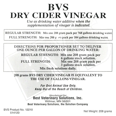 Dry Cider Vinegar, (Multi-Packs Available) - Weidukt