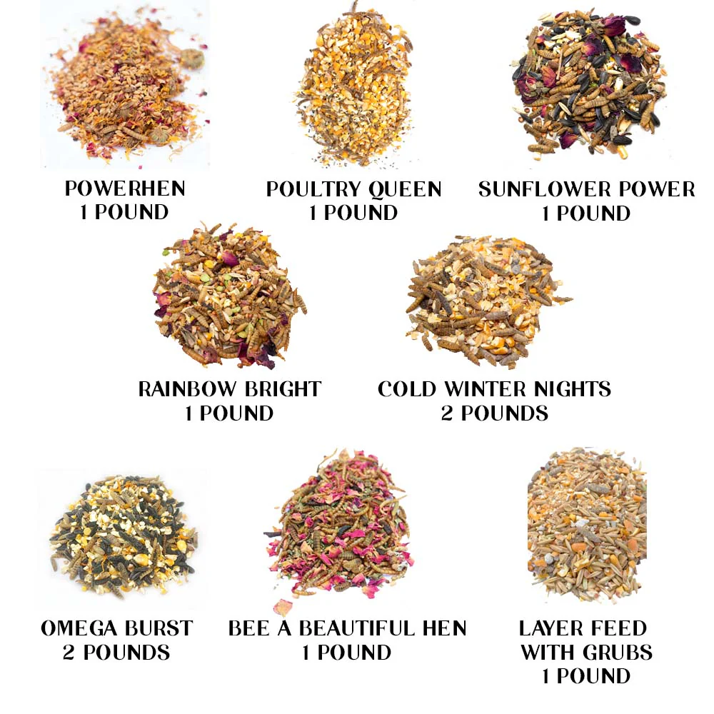 Chicken Treat Sampler Bundle - 8 Different Treats In One Box! (10 Pounds Total) - Weidukt