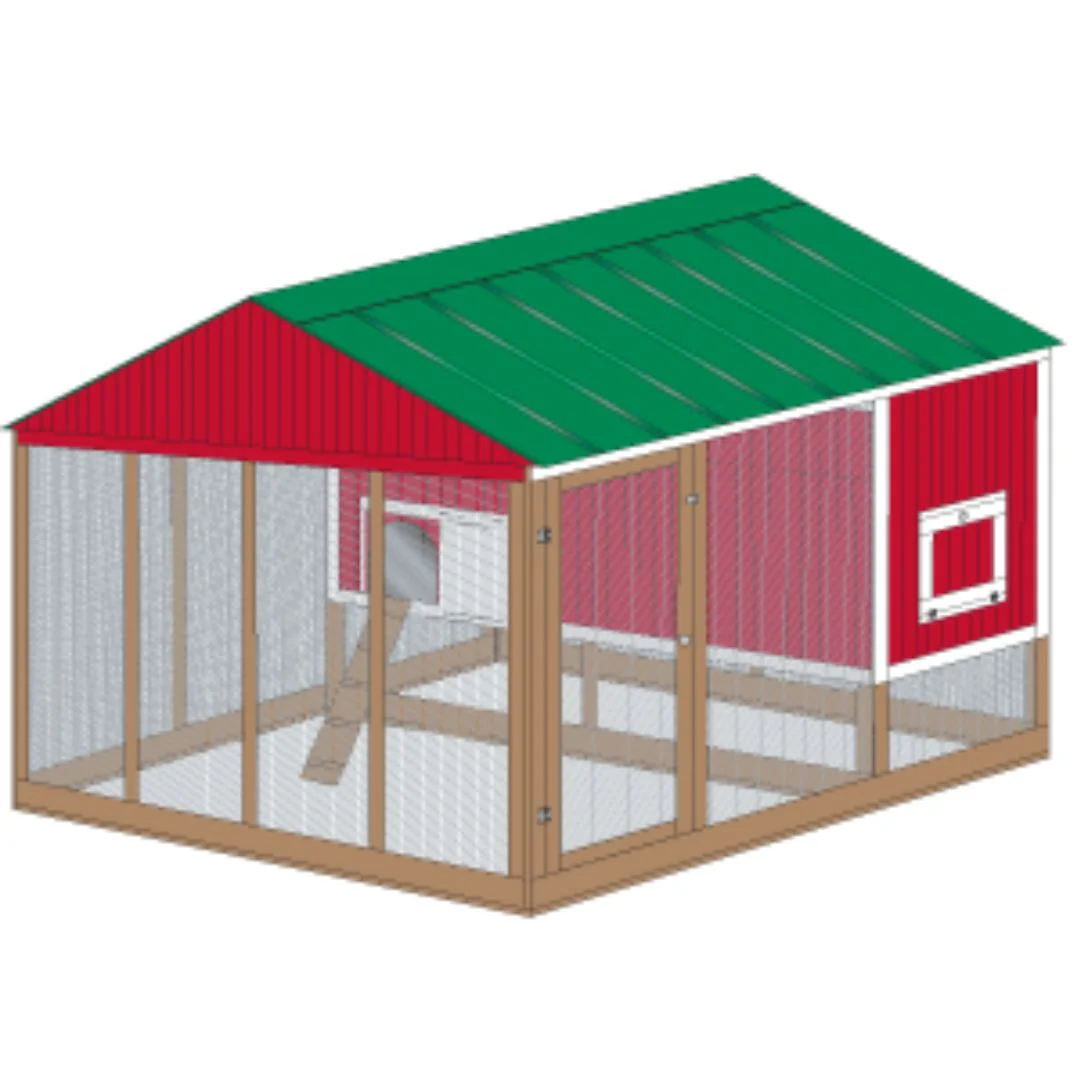 Chicken Coop Plans, two sets! (Up to 10 chickens) - Weidukt